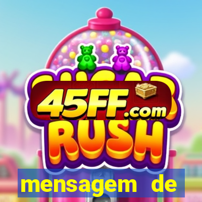 mensagem de agradecimento a equipe